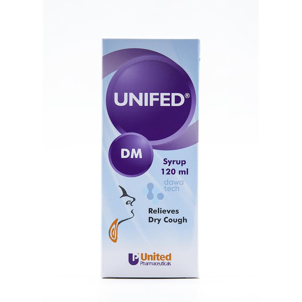 UNIFED D.M 120 ML SYRP