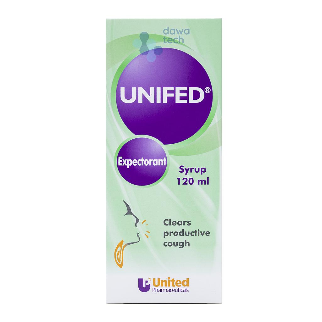 UNIFED EXPECTORANT 120 ML SYRP