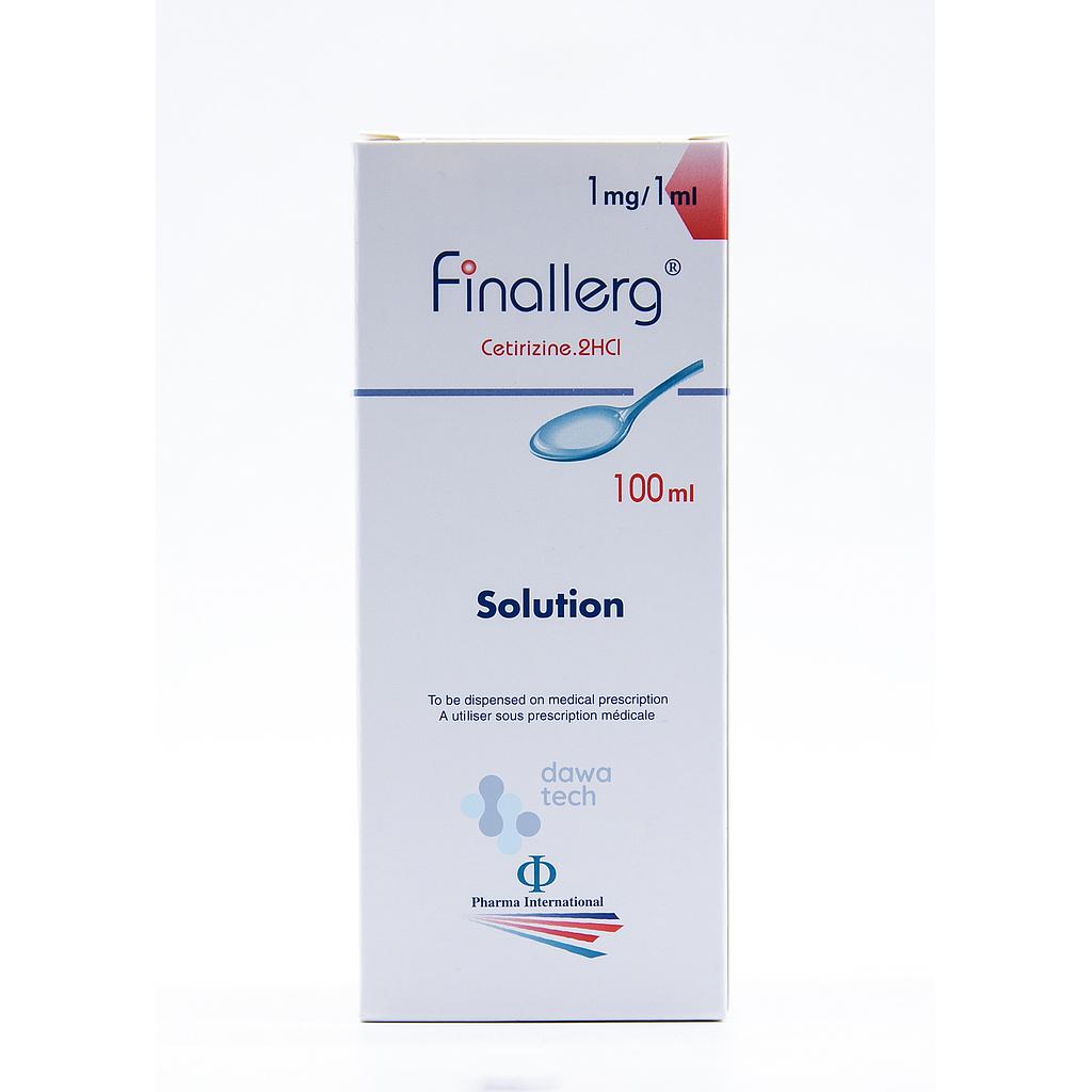 FINALLERG SYRUP 1 MG 100 ML