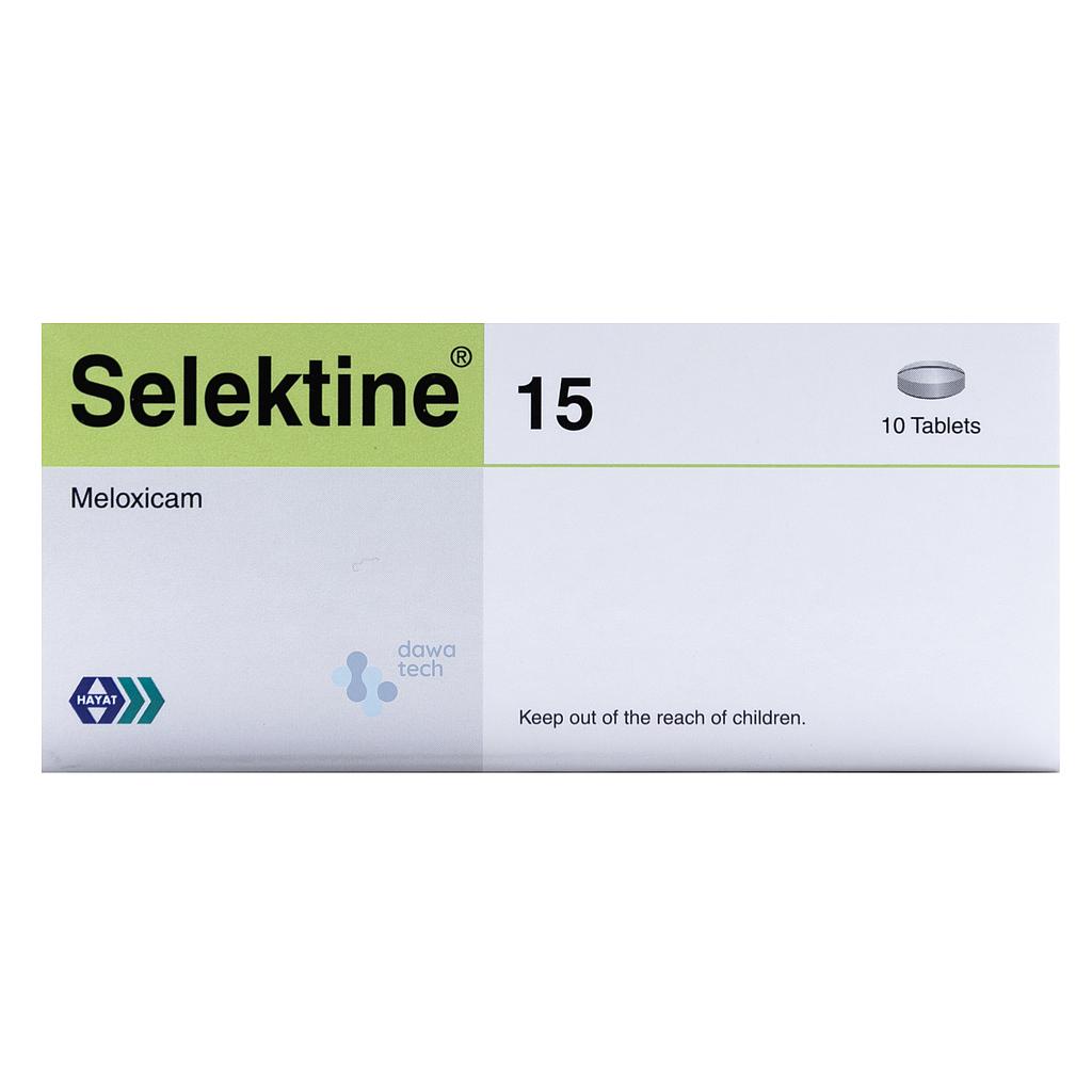 SELEKTINE 15MG(10TAB)
