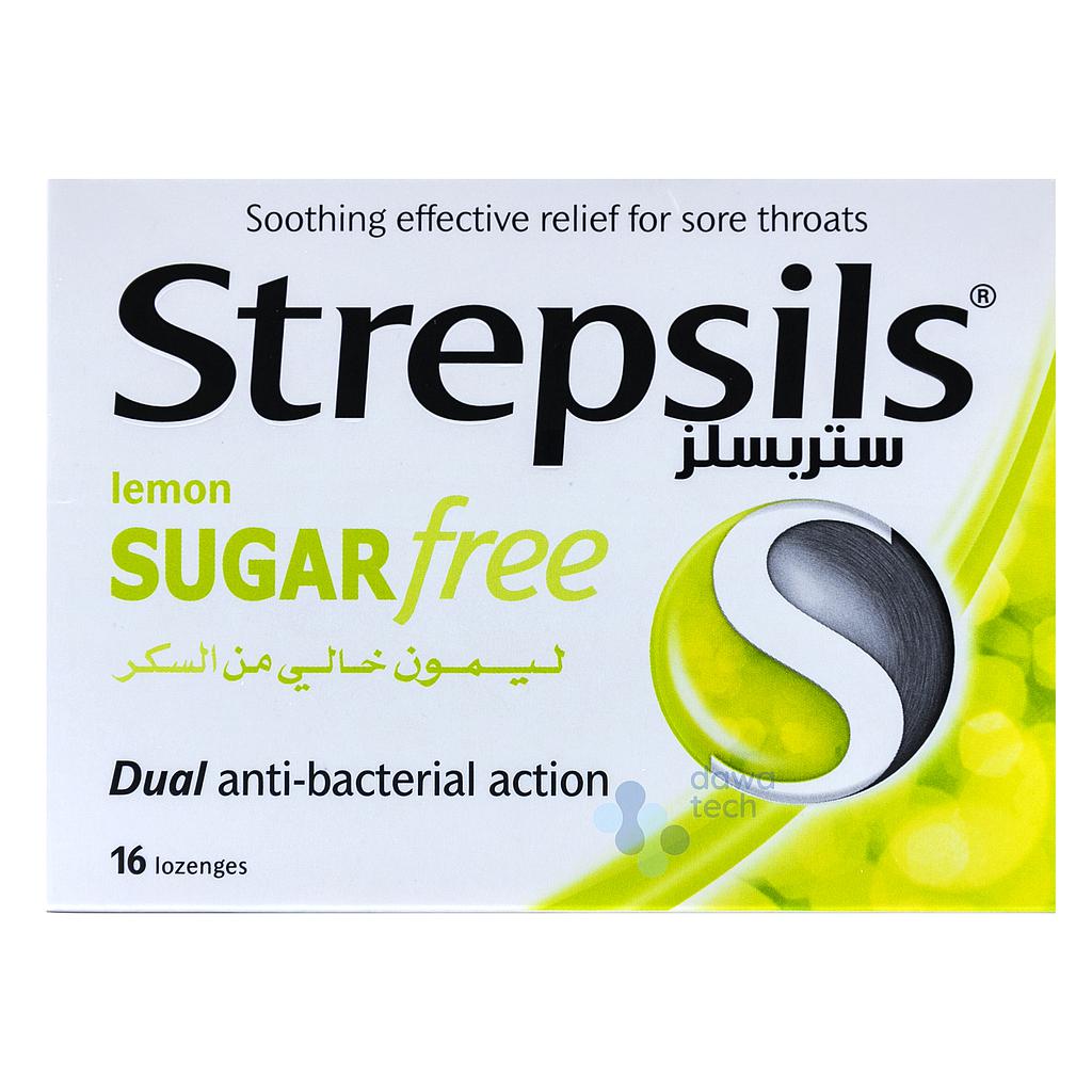 STREPSILS LEMON Sugar free 16Loz