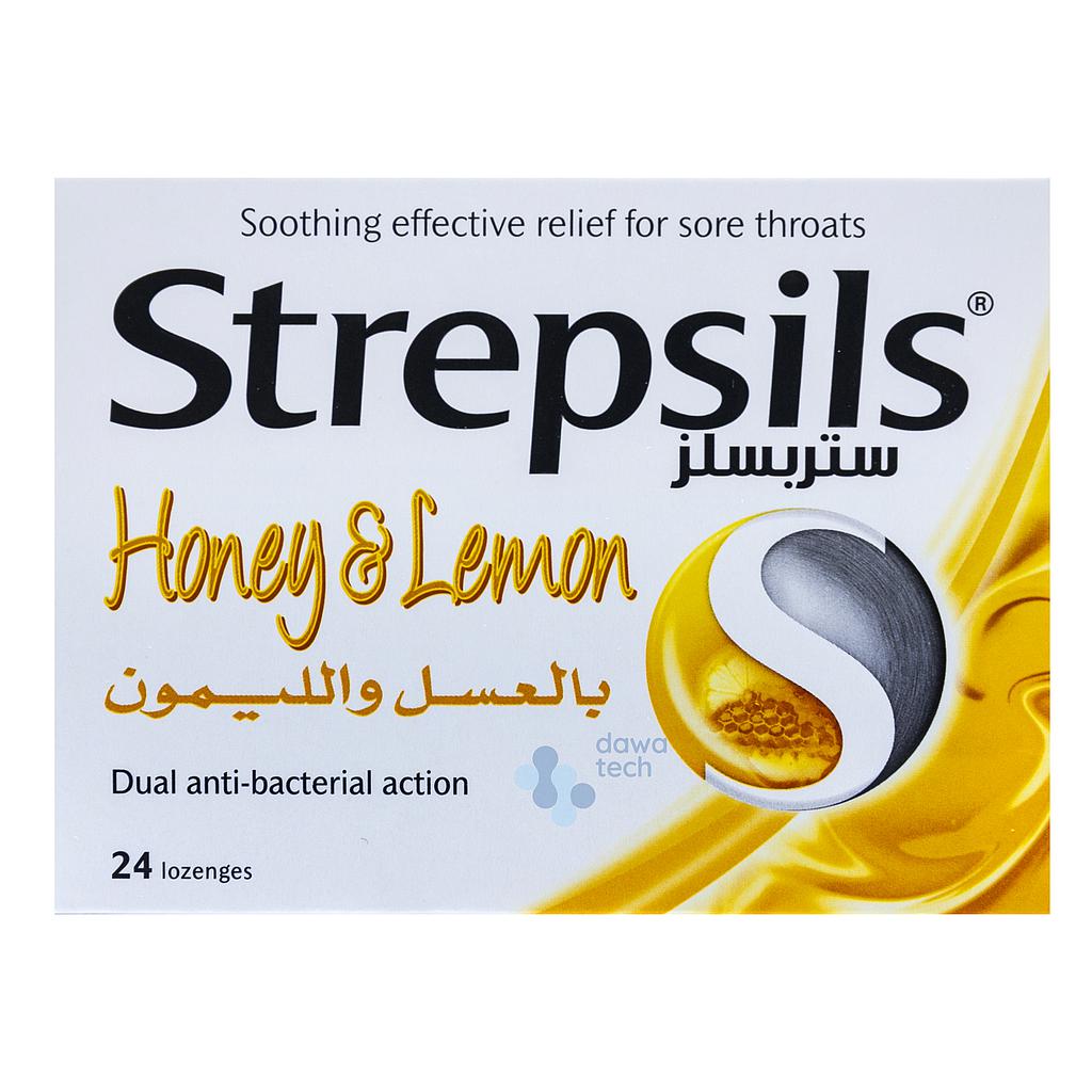 STREPSILS HONEY/ LEMON 24LOZ