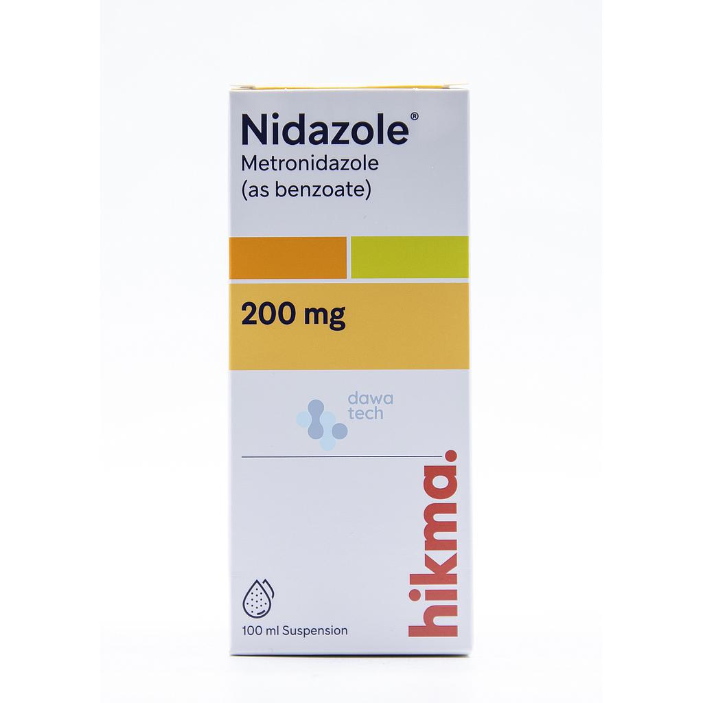NIDAZOL 200MG SUSP