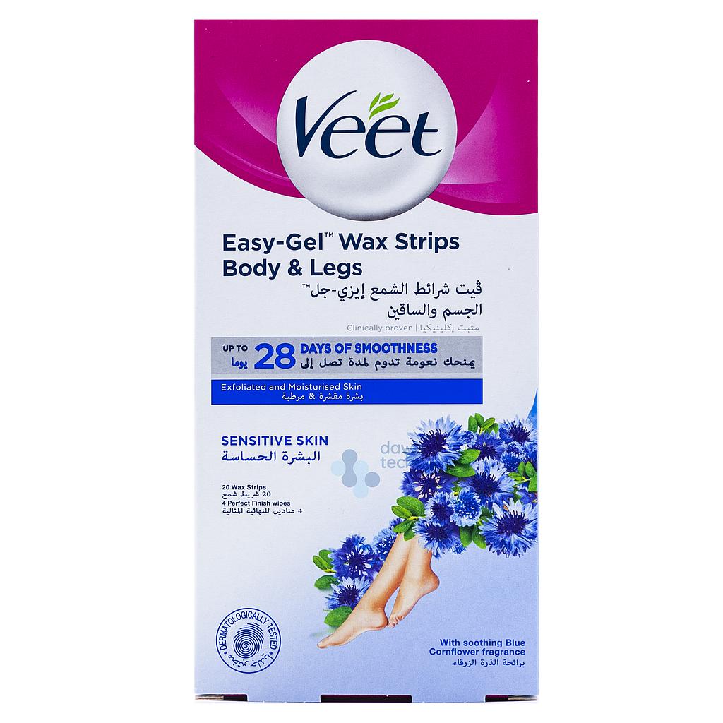 VEET WAX STRIPS SENSITIVE