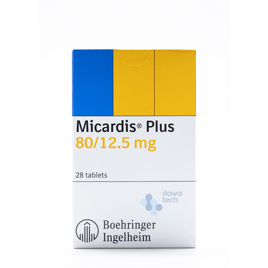 MICARDIS PLUS 80\12.5MG 28 TAB