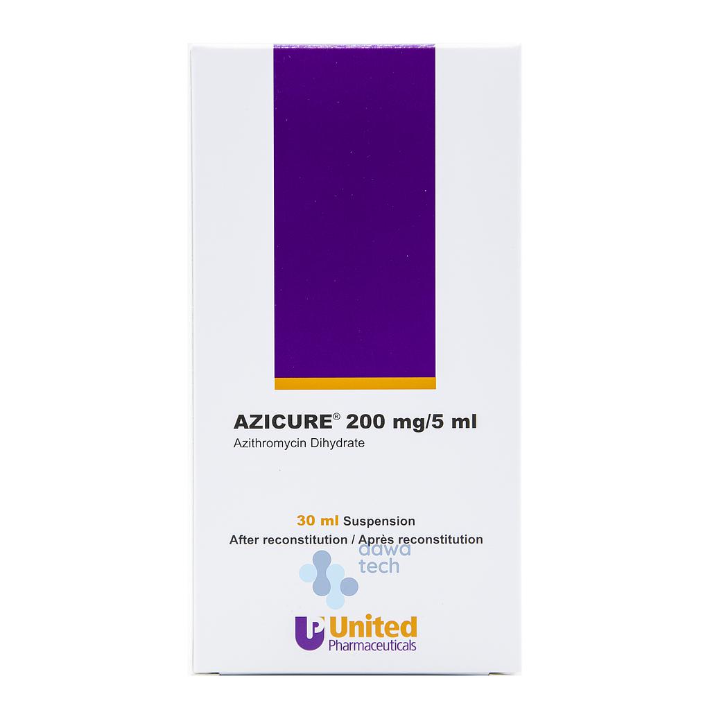 Azicure 200 mg/5ml 30 ml