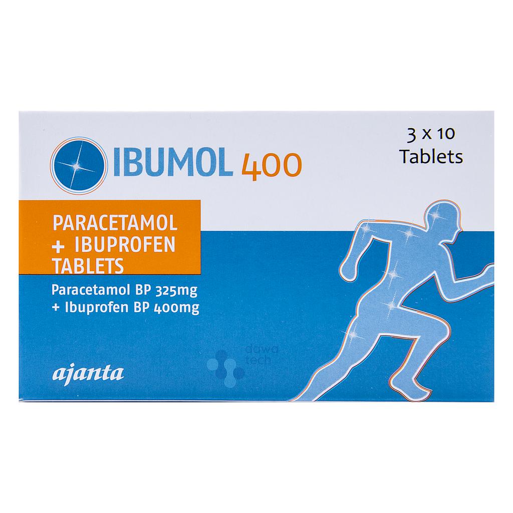 IBUMOL 400/30TAB