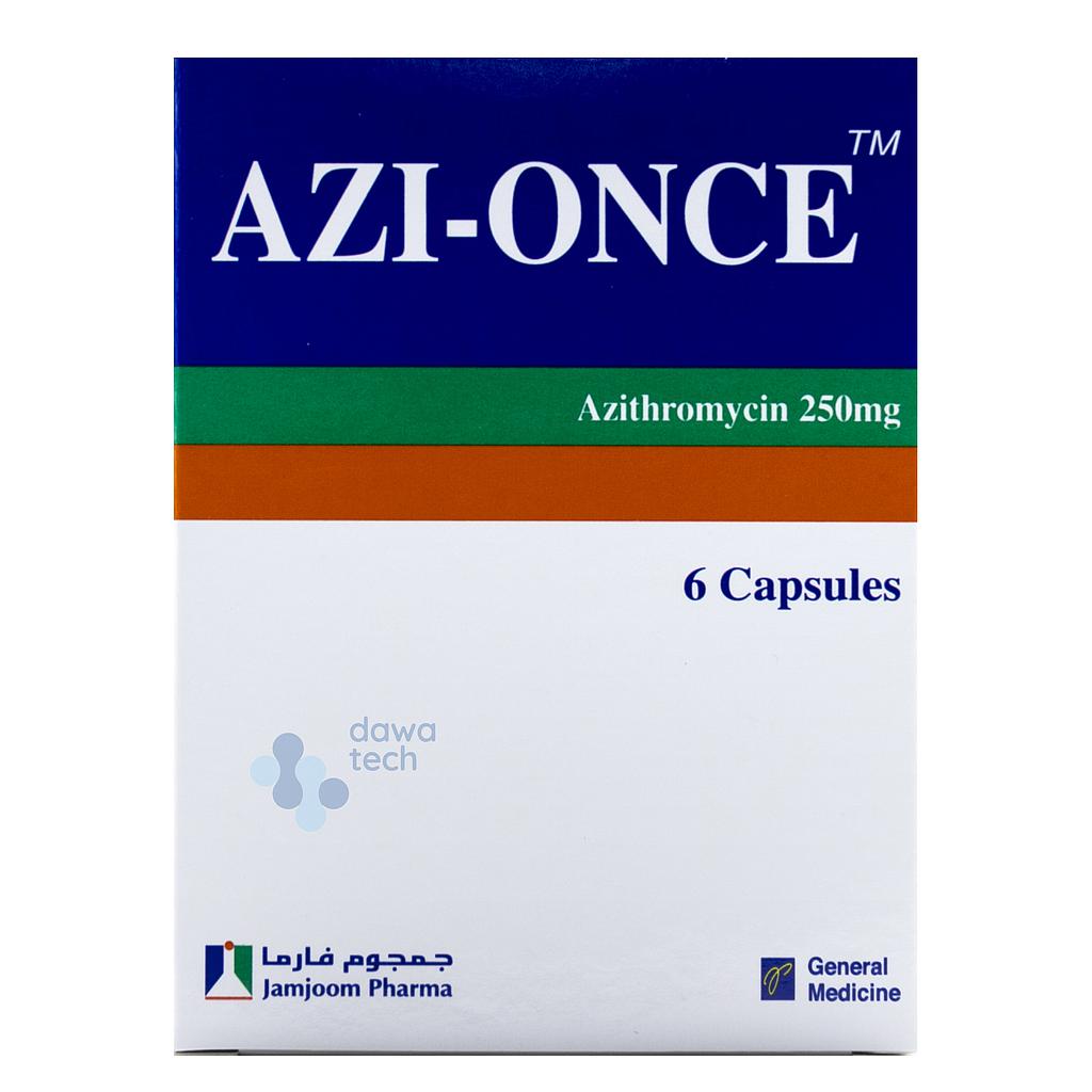 AZI-ONCE 250MG/6CAP