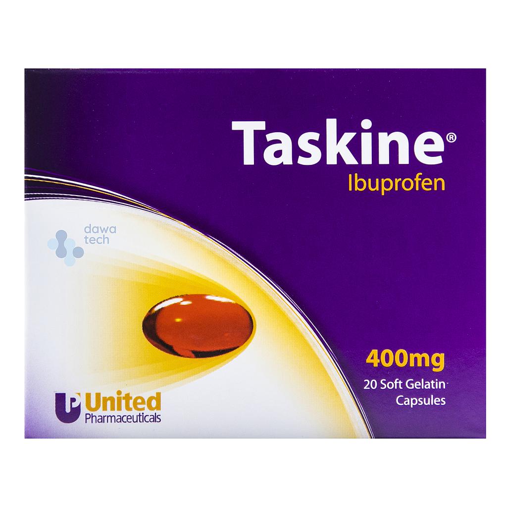 TASKINE 400 SOFTGEL 20S