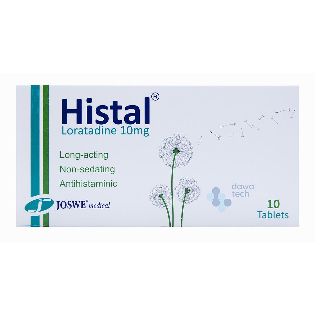 HISTAL TAB 10 MG 10 TAB