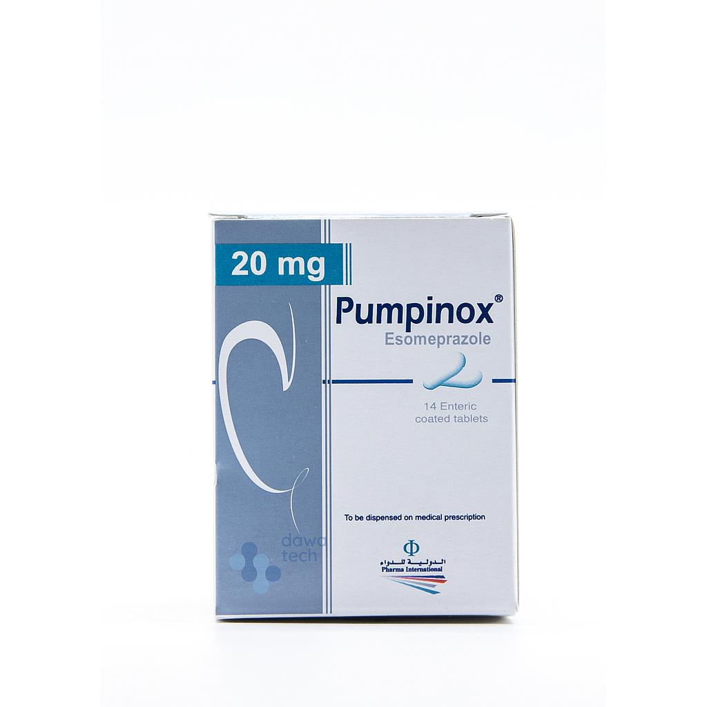 PUMPINOX 20MG 14TAB