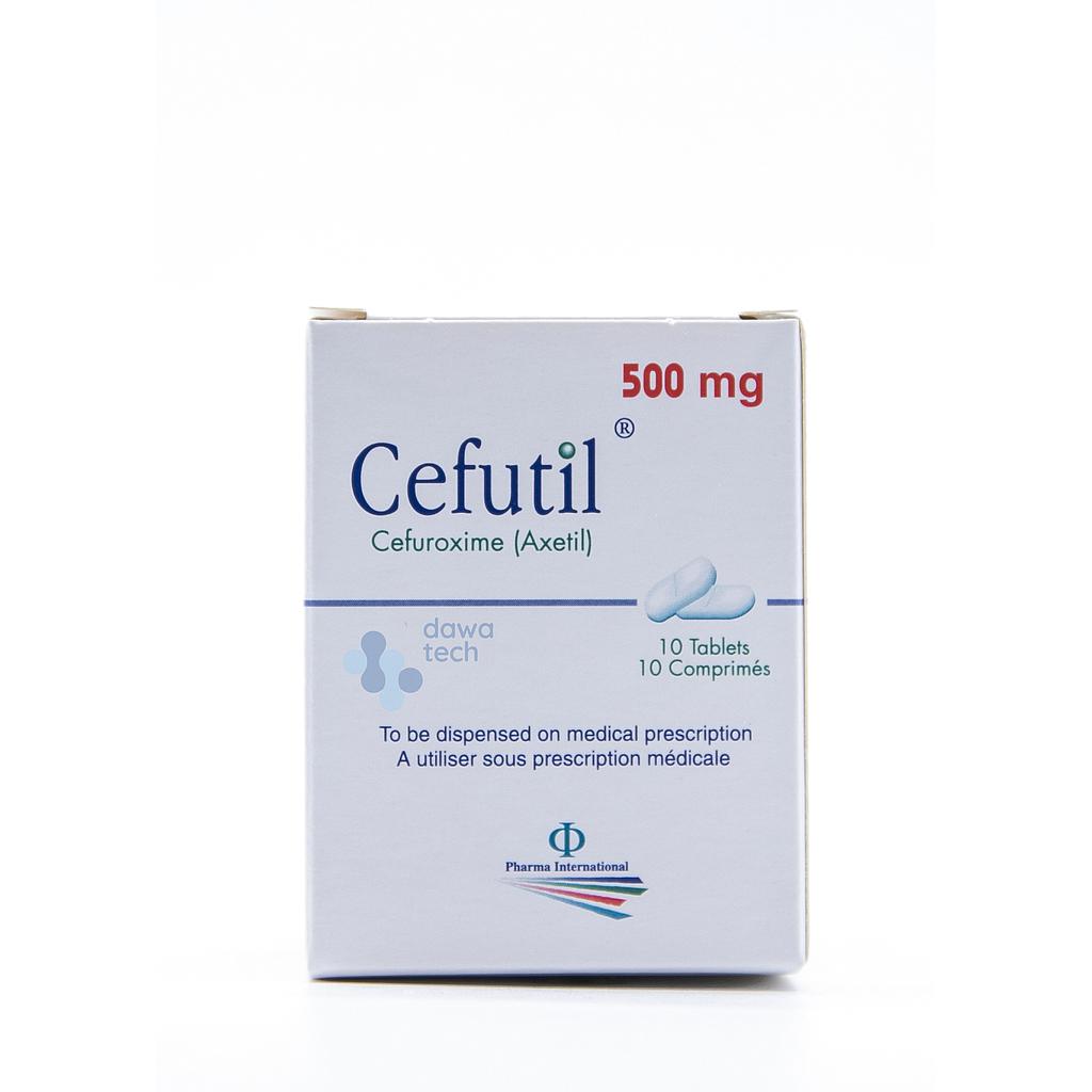CEFUTIL 500MG 10TAB