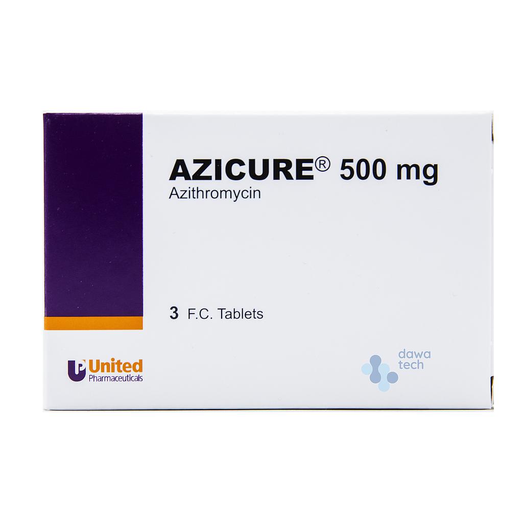 AZICURE 500 MG (3 TAB )