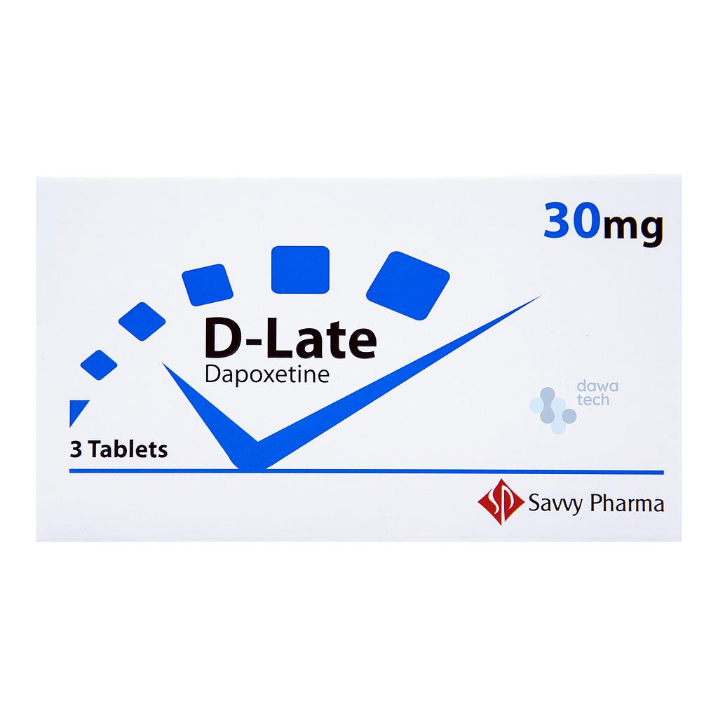 D-LATE 30MG 3 TAB