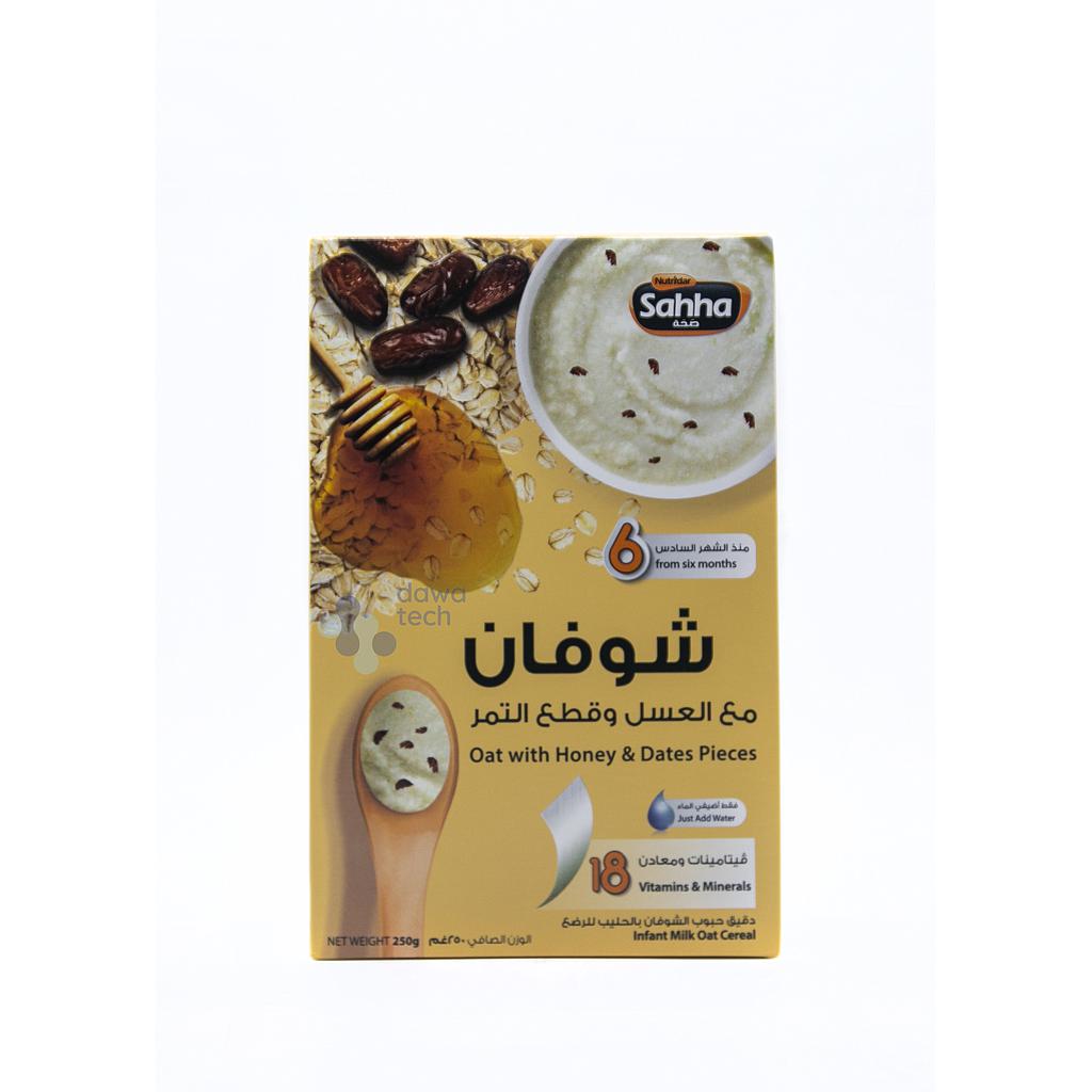 SAHHA OAT W/HONEY&amp;DATES 250GM