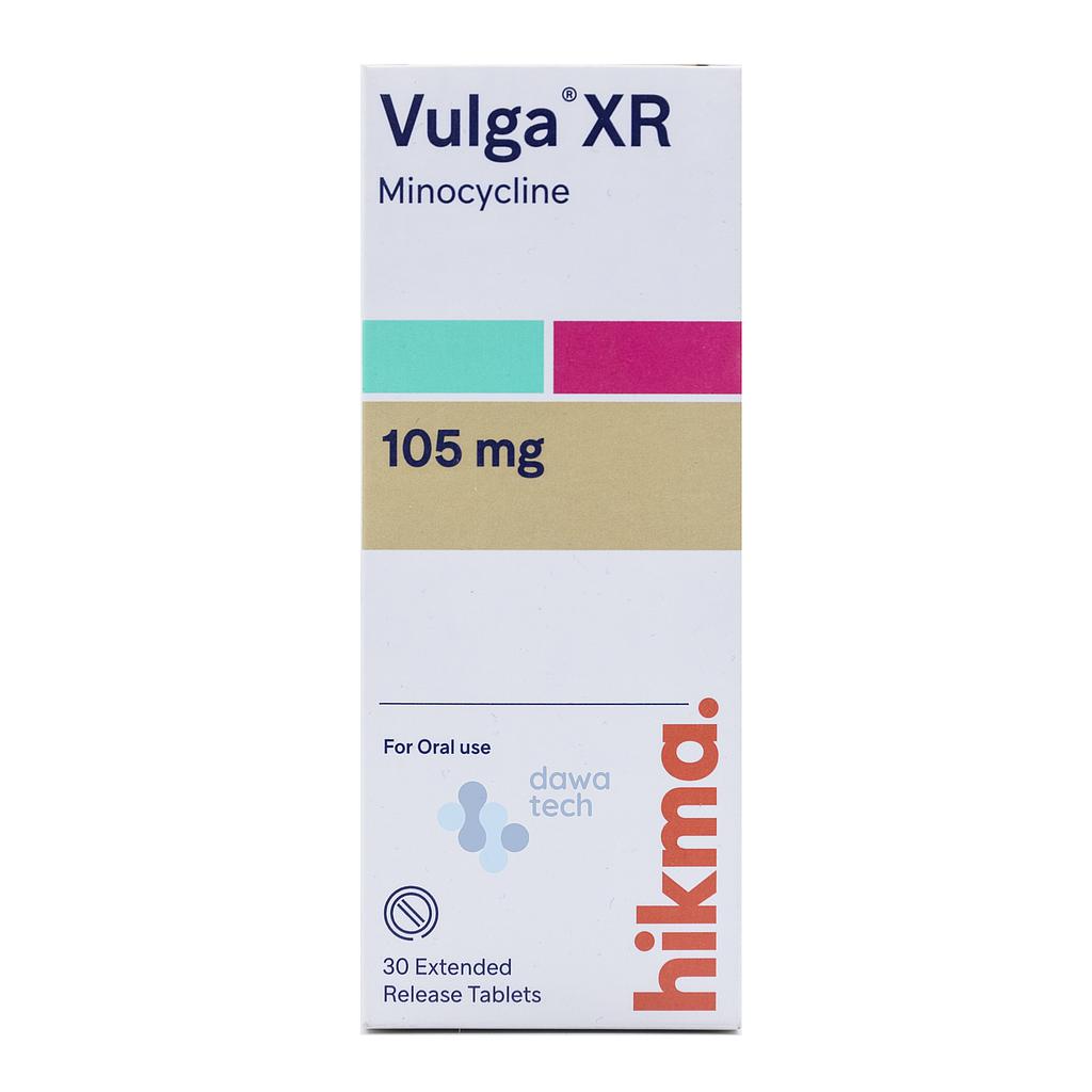 VULGA XR 105MG 30 TAB