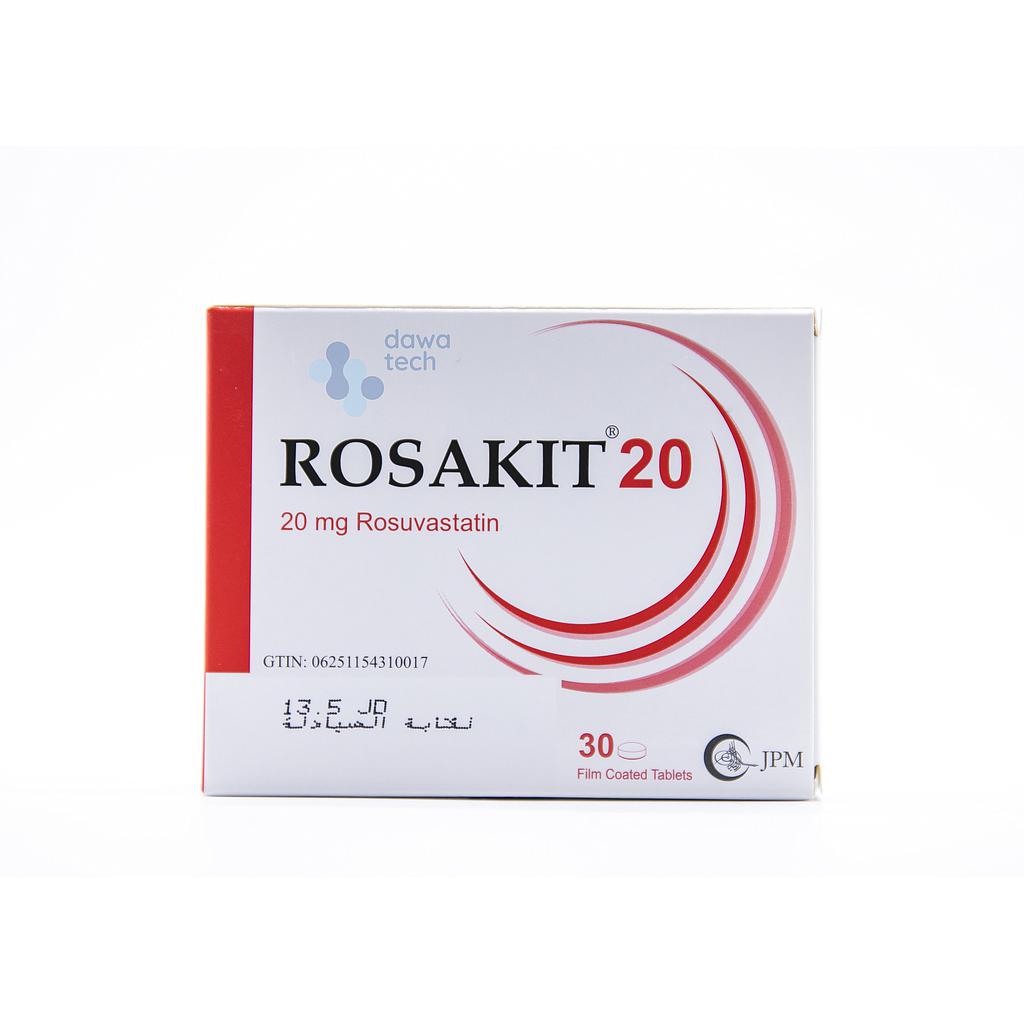 ROSAKIT 20 MG 30 TAB