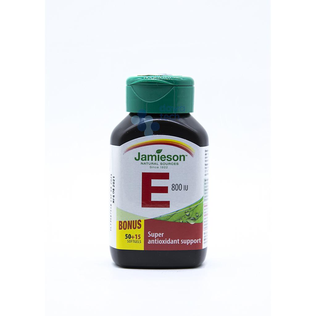 JAMIESON VIT E 800 65 TABS