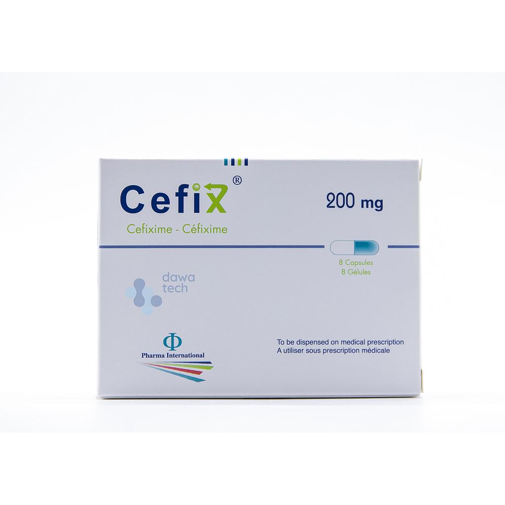 CEFIX 200 MG 8 CAP