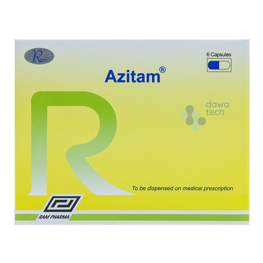AZITAM 250MG 6CAP