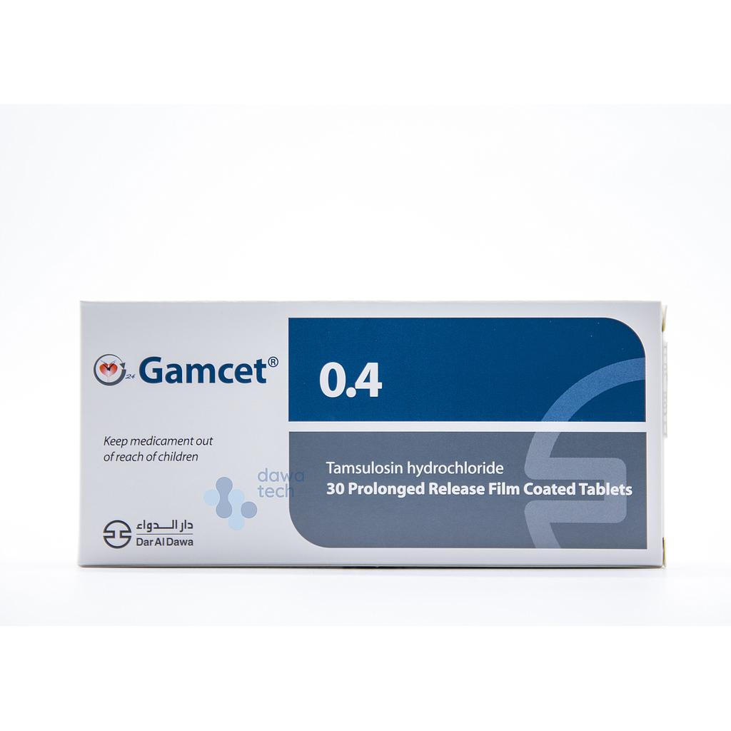 GAMCET 0.4MG 30TAB