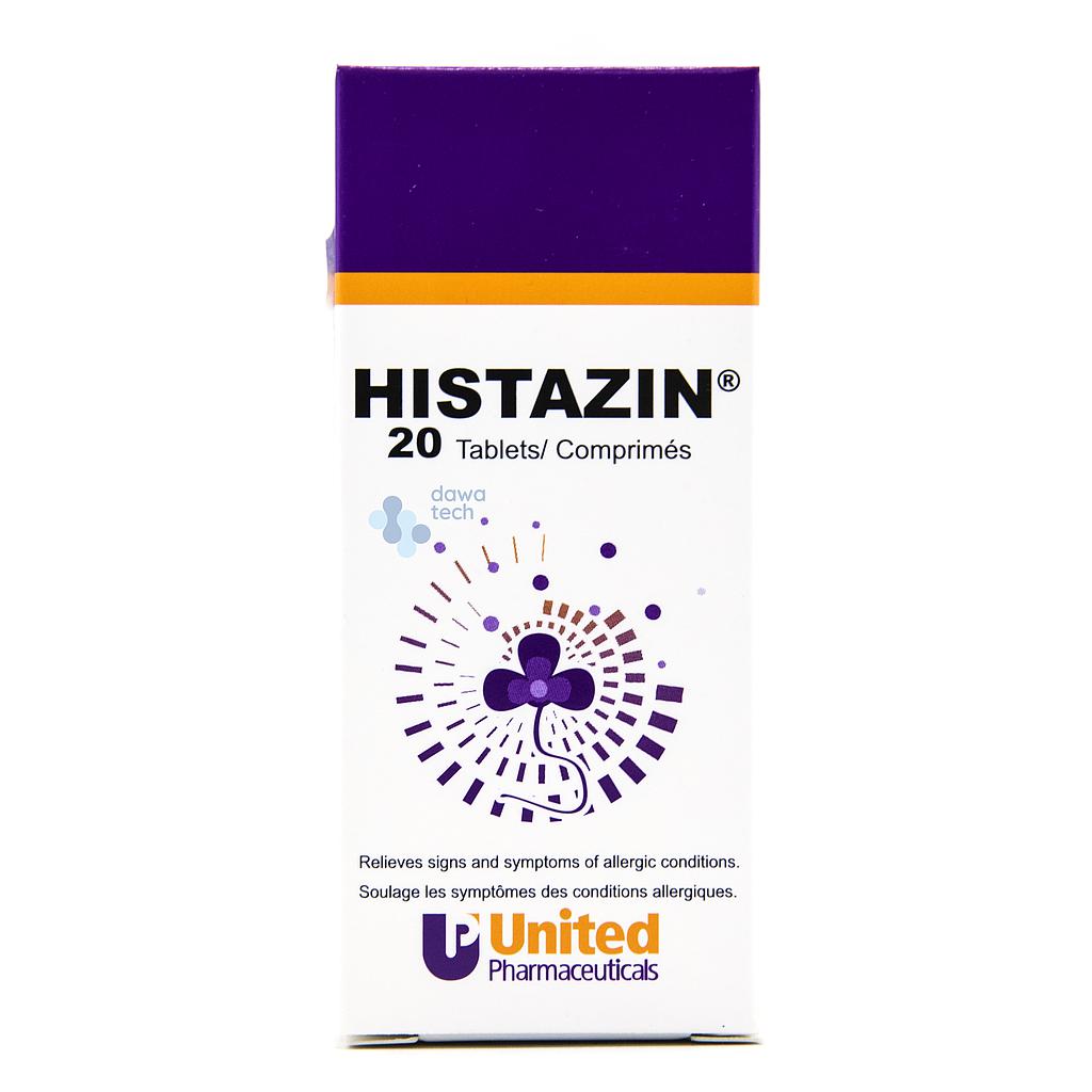 HISTAZIN 25MG TAB 20
