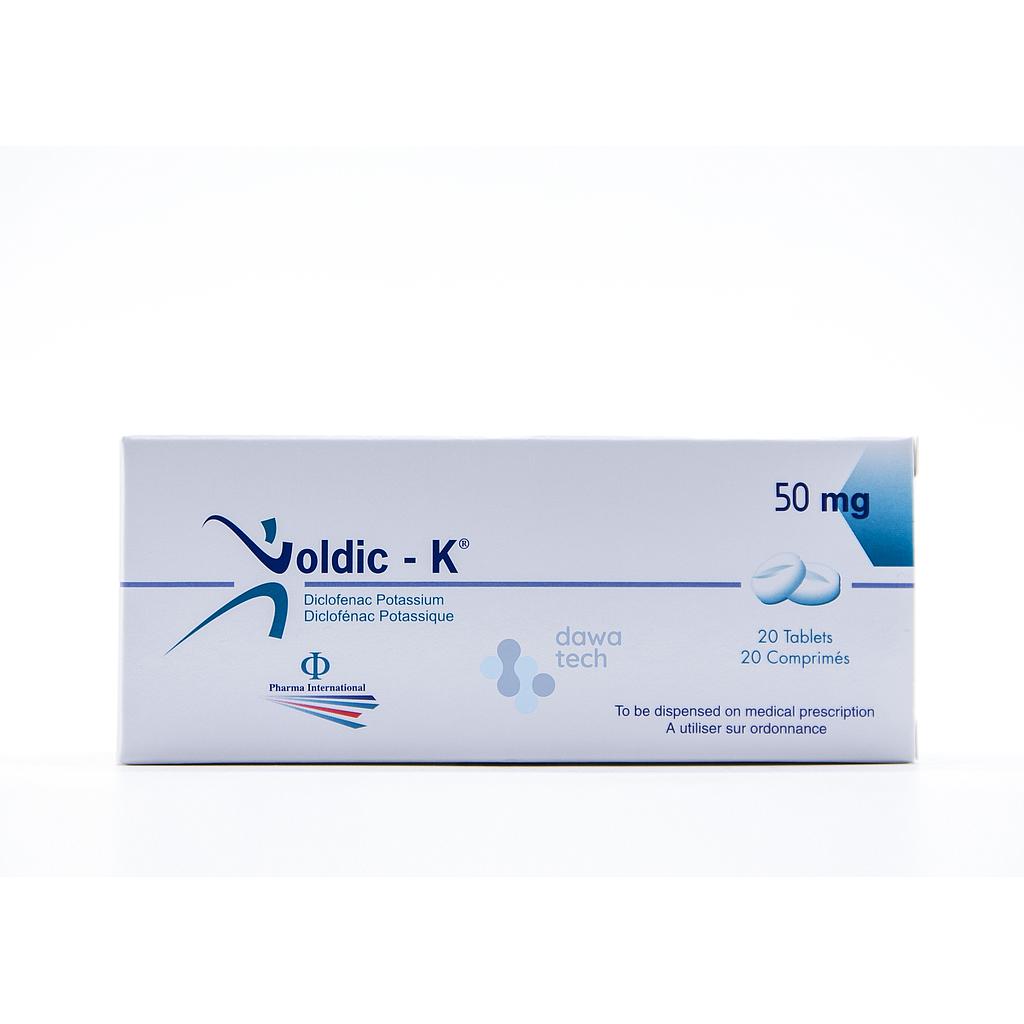 VOLDIC-K 50MG 20TAB